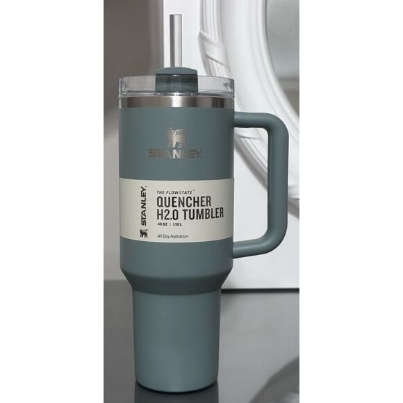 Stanley Quencher H2.0 FlowState Tumbler 40oz, SHALE - Picture 1 of 4